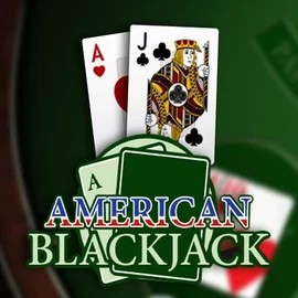 American Blackjack logo – Table Games by Habanero at Kaktuz Casino