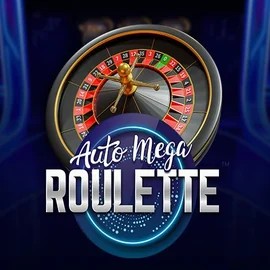 Auto Mega Roulette slot logo by Pragmatic Play at Kaktuz Casino