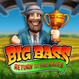 Big Bass Return to the Races game by Pragmatic Play – logo hosted on Kaktuz Casino
