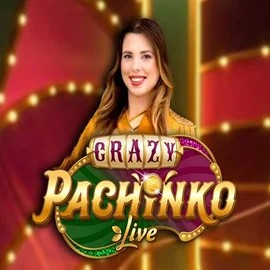 Live Casino logo of Crazy Pachinko from Evolution at Kaktuz Casino