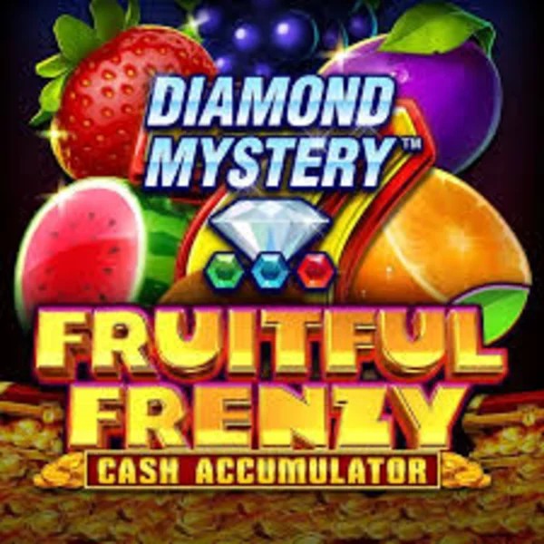 Diamond Mystery Fruitful Frenzy Cash Accumulator by Greentube, showcased at kaktosproject.org – game logo