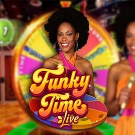 Funky Time game by Evolution – logo hosted on Kaktuz Casino