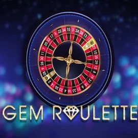 Gem Roulette slot visual from iSoftBet available on kaktosproject.org