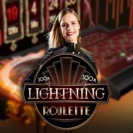 Lightning Roulette casino game by Evolution – featured logo at Kaktuz Casino