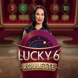 Lucky 6 Roulette logo by Pragmatic Play Kaktuz Casino