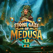 Stone Gaze of Medusa 2 logo – Slots by Stakelogic at Kaktuz Casino